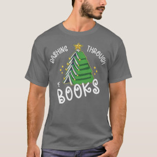 Book Lover Christmas Tree Holiday Reading Love T T-Shirt