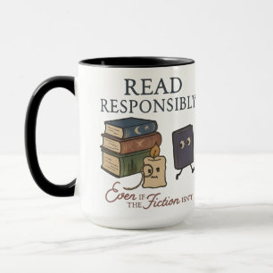 Book Lover Coffee Cup   Literary Gift