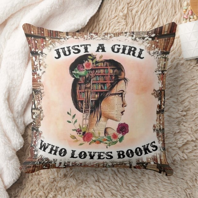 Book Lover Cushion (Blanket)
