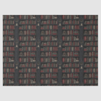 Book Lover Dark Academia Tissue Paper