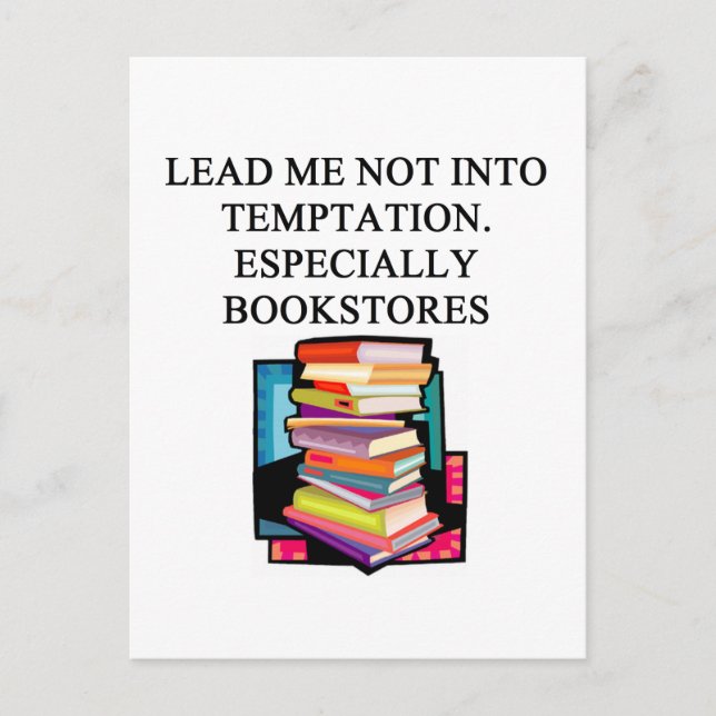 BOOK lover design Postcard (Front)