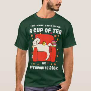Book Lover Fall Library Librarian Reading T-Shirt