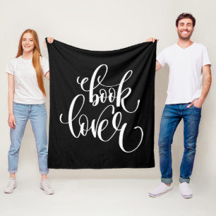 Book Lover Fleece Blanket