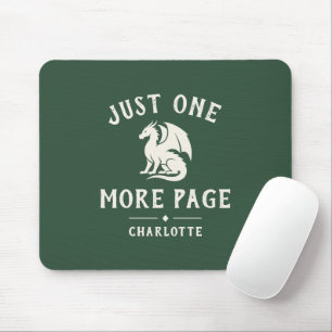 Book Lover Funny Saying Fantasy Reader Mouse Mat