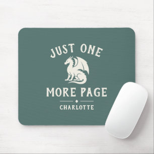 Book Lover Funny Saying Fantasy Reader Mouse Mat