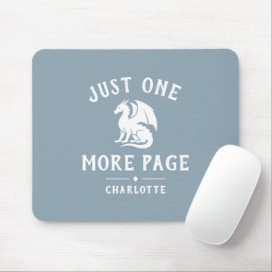 Book Lover Funny Saying Fantasy Reader Mouse Mat