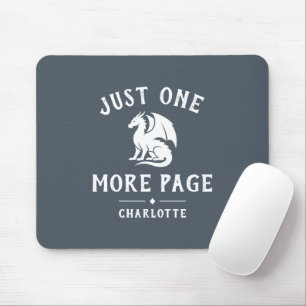 Book Lover Funny Saying Fantasy Reader Mouse Mat