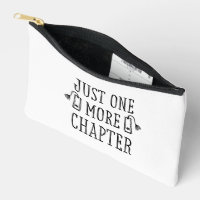 Book Lover Funny Saying Just One More Chapter