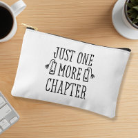 Book Lover Funny Saying Just One More Chapter