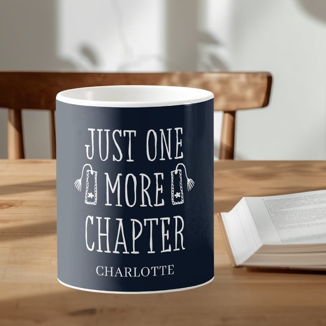 Book Lover Funny Saying Personalised Gift Coffee Mug (Creator Uploaded)