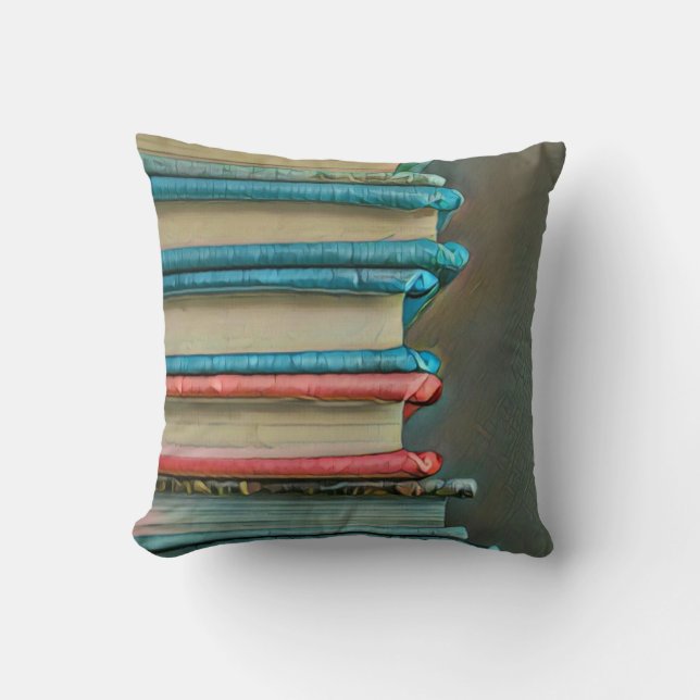 Book lover gift cushion (Front)