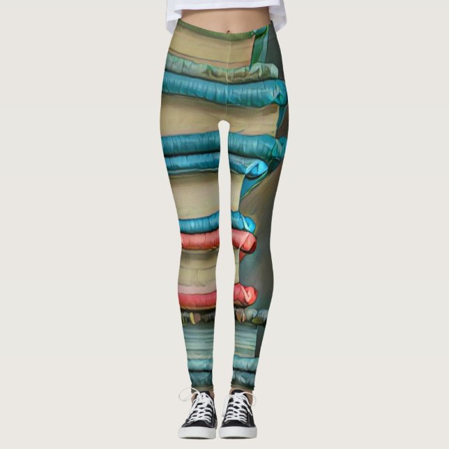 Book lover gift leggings (Front)