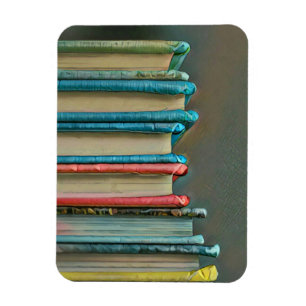Book lover gift magnet