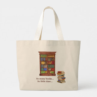 Book Lover Jumbo Tote Bag | 2-Sided Design