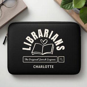 Book Lover Librarians Funny Saying Gift Laptop Sleeve
