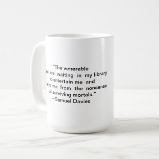 Book Lover Library Quote Mug