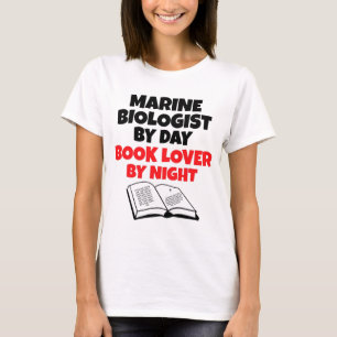 Book Lover Marine Biologist T-Shirt