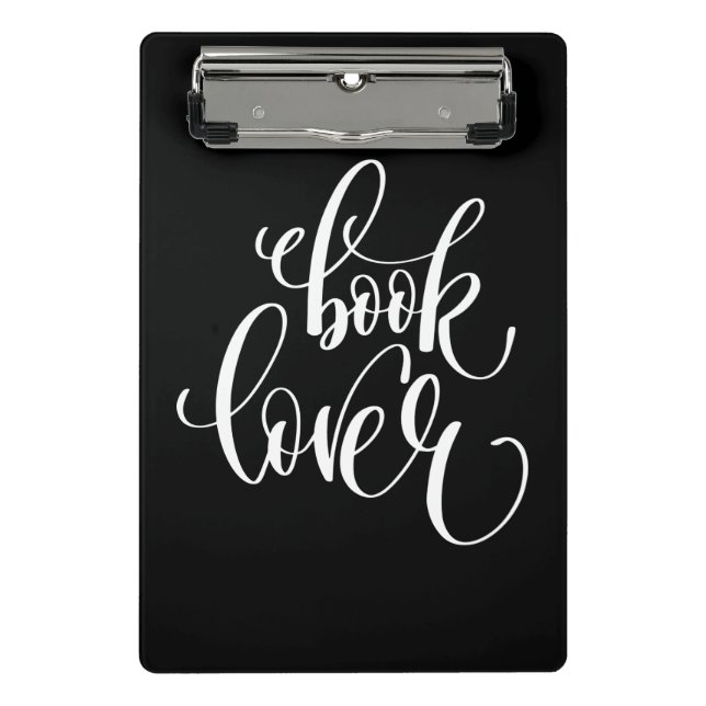 Book Lover Mini Clipboard (Front)