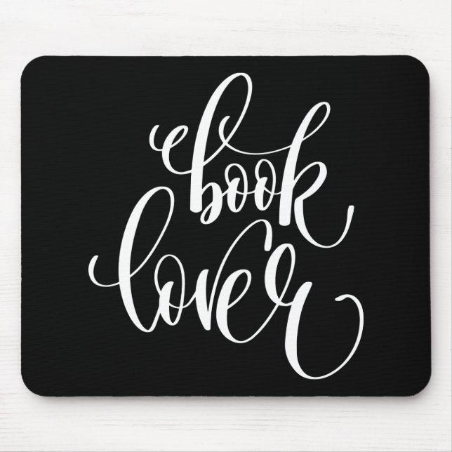 Book Lover Mouse Mat (Front)