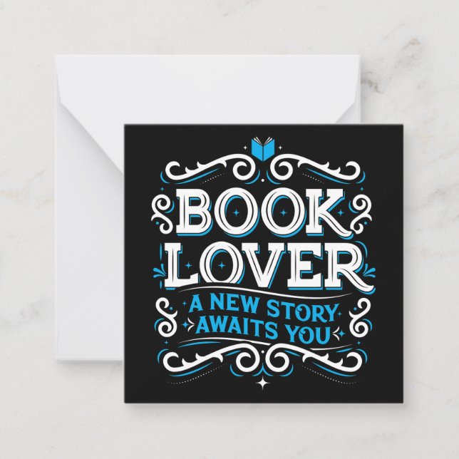 Book Lover Note Card (Front)