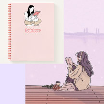 Book lover 📙💗🌸 Notebook