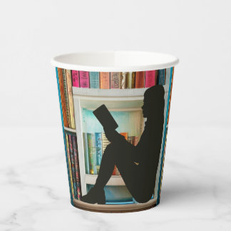 Book Lover Paper Cups