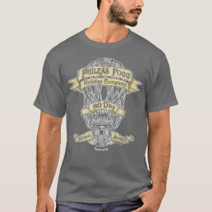 Book Lover Phileas Fogg Holiday Company T-Shirt