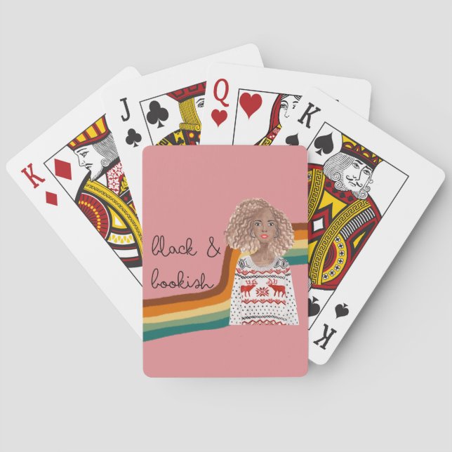 Book Lover Playing Cards (Back)