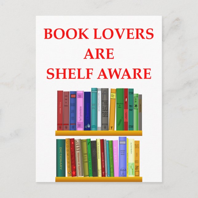 book lover postcard (Front)