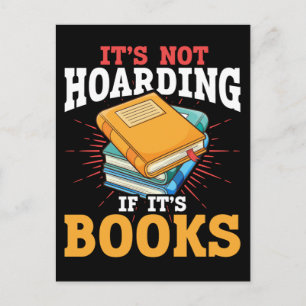 Book Lover Reader Humour Funny Bookworm Joke Postcard