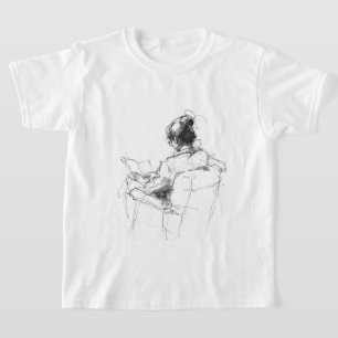 Book Lover Reading Moment – Cosy Reader T-Shirt