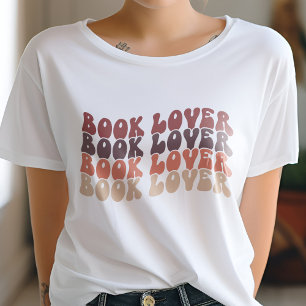 Book Lover Retro T-Shirt