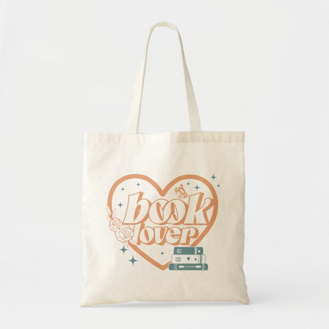 Book Lover Tote Bag (Front)