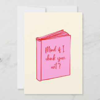 Book Lover Valentine's Day Card