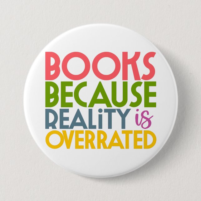 Book Lovers 7.5 Cm Round Badge (Front)