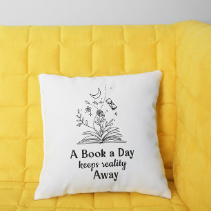 Book Lovers A Book a Day... Cushion