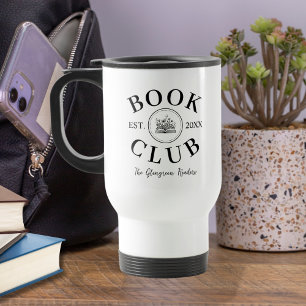 Book Lovers Book Club Personalised Travel Mug