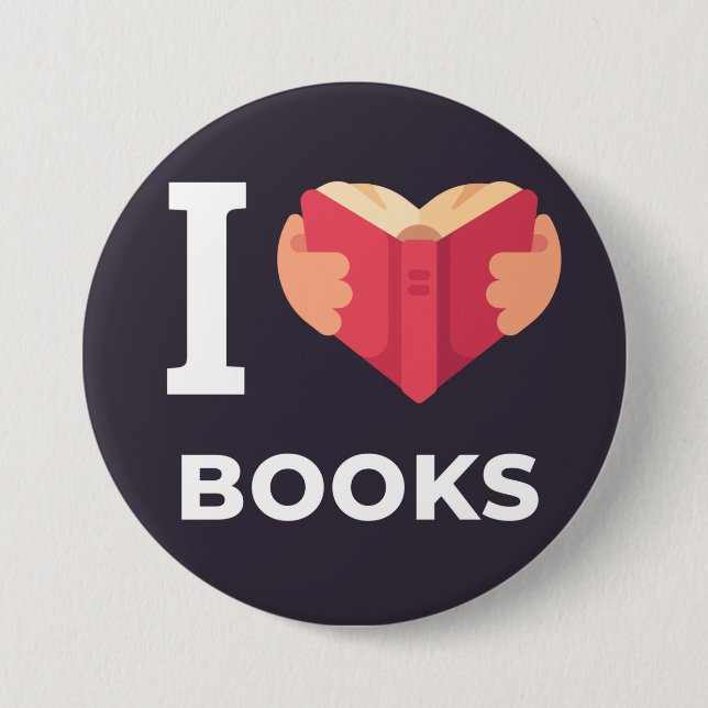 Book Lovers Button (Front)