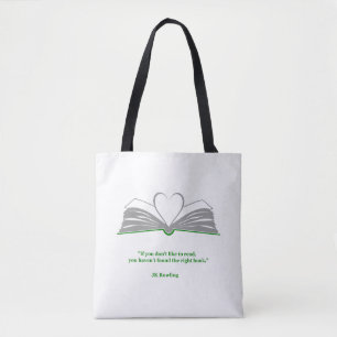 book-lovers classic quote tote bag