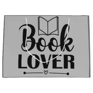Book Lovers Club Large Gift Bag