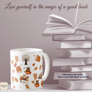  Book Lover's  Coffee Mug