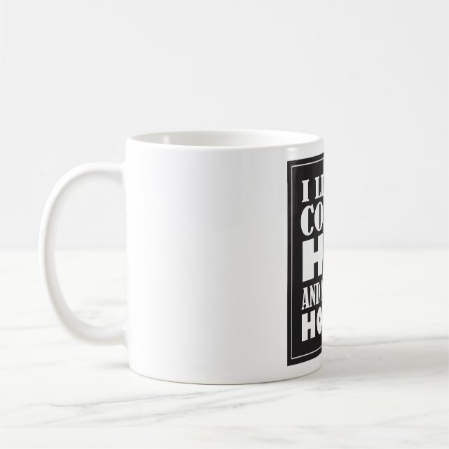 Book lovers coffee mug. coffee mug (Left)