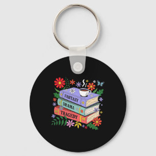 Book Lovers Fantasy Drama Tragedy Subtle 8647 Trum Key Ring