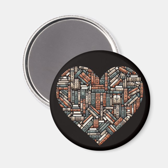 Book Lover's Magnet (Front/Back)