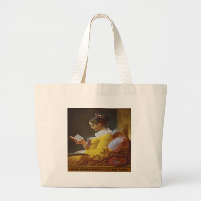Book Lovers Never Go to Bed Alone - Bag (Front)