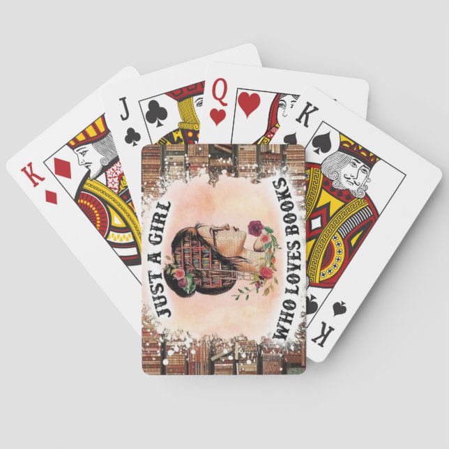 Book Lovers Playing Cards (Back)
