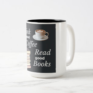 Book lovers reading mug