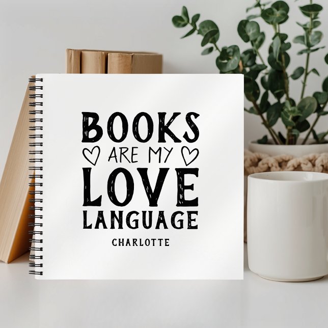 Book Lovers Saying Personalised Spiral Notebook (Creator Uploaded)