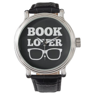 Book Lover's Typography Reading Glasses  Watch