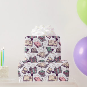 Book Lovers Wrapping Paper